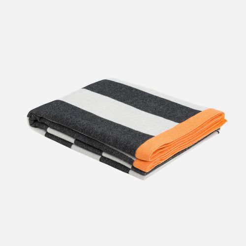 Cobertor em lã de merino - STRIPE - hem