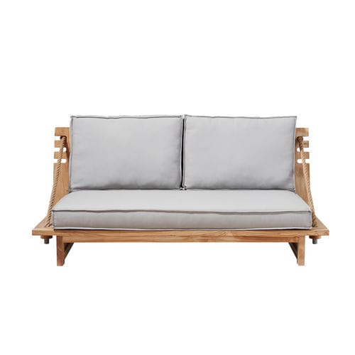 Sofá-cama - ROBINSON - applebee - contemporâneo / para ambiente externo / em teca