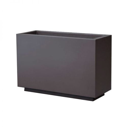 Floreira em madeira - MAREK - PLANTERS UNLIMITED - em pedra / de fibra de vidro / retangular