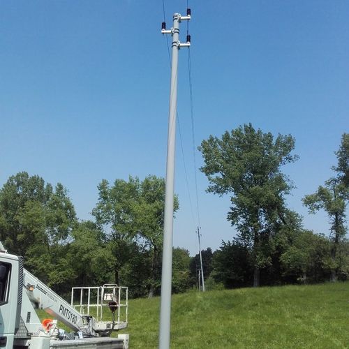 Poste de eletricidade - ENERGY POLE - Alumast