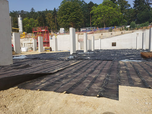 Geocompósito de drenagem - DRAINTUBE® FTB  - Afitexinov - com mini-drenagem / em polipropileno / para fundações