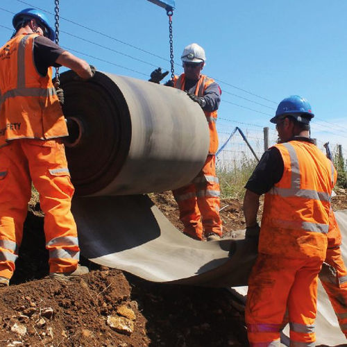 Geomembrana em concreto - CIMTEX® / CIMTEX HYDRO®  - Afitexinov - em PVC / para obras públicas