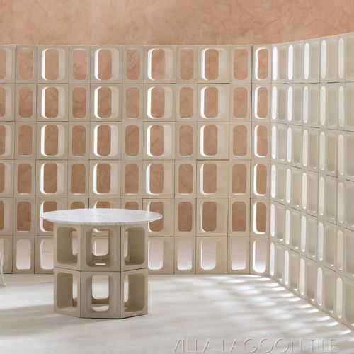 Bloco de concreto oco - GALAPAGOS  - Villa Lagoon Tile - decorativo / para fachada / para cerca