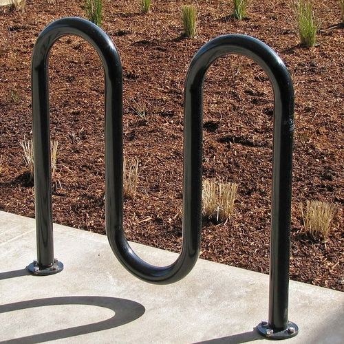 Bicicletário em aço - LOOP - Tournesol SITEWORKS - da linha comercial