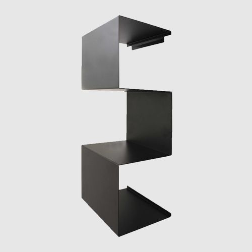 Estante de parede - S MAX - 3S design - contemporânea / em aço revestido a pó / em chapa de aço