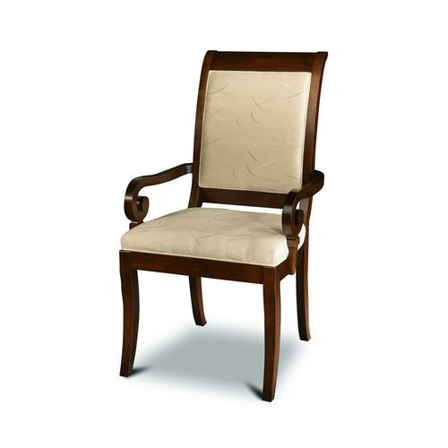 Cadeira clássica - West Furniture - para ambiente interno / em madeira / estofada
