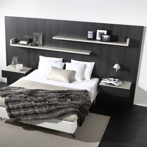 Cabeceira para cama de casal - Noteborn BV - contemporânea / em madeira