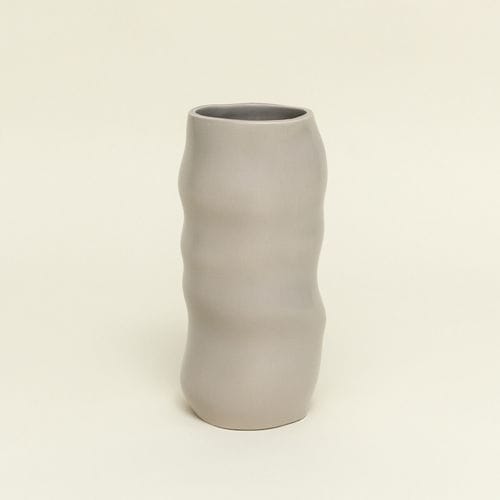 Vaso contemporâneo - Blob  - Studio H&K B.V. - em grés porcelanato / de mesa / bege