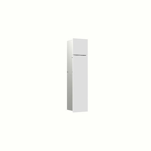 Porta-escova de banheiro metálico - 9755 513 01 - Emco Bad GmbH & Co. KG - de embutir / polido