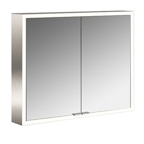 Espelho para banheiro de parede - 9497 060 62 - Emco Bad GmbH & Co. KG - contemporâneo / retangular / branco