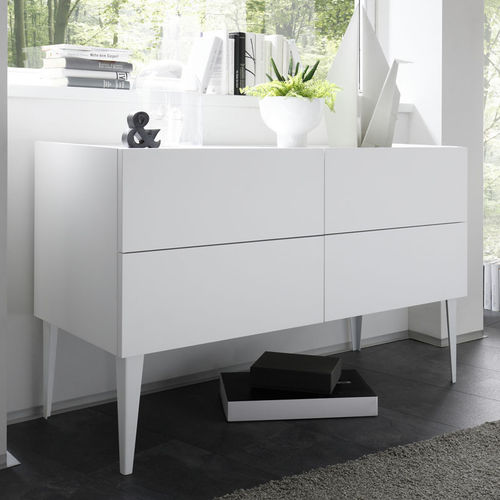 Buffet aparador com pés altos - REX - LC spa - contemporâneo / em carvalho / branco