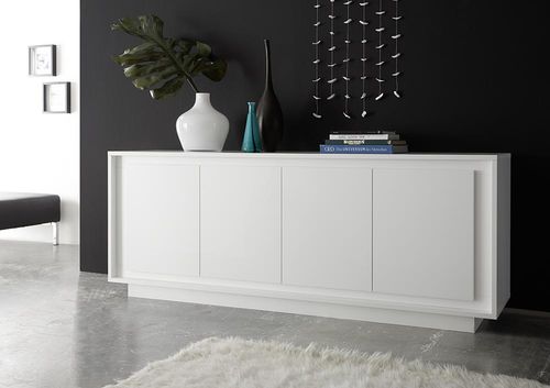 Buffet aparador contemporâneo - SKY - LC spa - em carvalho / branco