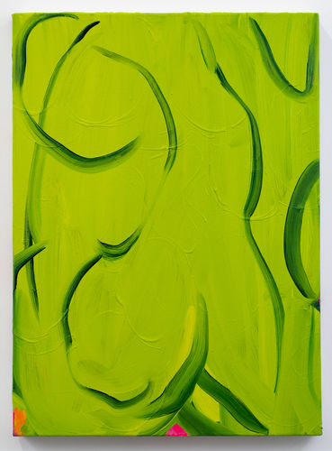 Quadro decorativo a óleo - Foreign Body Fluid Body - San Polo Art Gallery | Contemporary Art & Design i - abstrato / para galeria de arte
