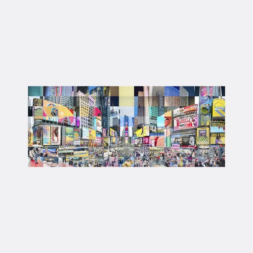 Gravura impressa fotográfica - CRONORAMA | New York City 05 | Variation M#04  - San Polo Art Gallery | Contemporary Art & Design i - de grande formato / paisagem / para galeria de arte