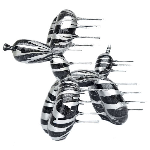 Escultura metálica - Blown Away Balloon Dog - San Polo Art Gallery | Contemporary Art & Design i - de resina / de argila / em acrílico