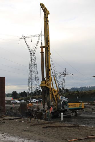 Perfuratriz a diesel - MODEL SA-20/70 - American Piledriving Equipment Inc. - rotativa / para construção civil / para estacas escavadas