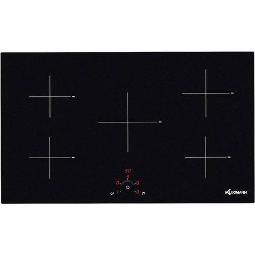 Cooktop de indução - KI901 - Klugmann Hausgeraete GmbH - 5 bocas / de embutir / com painel touch