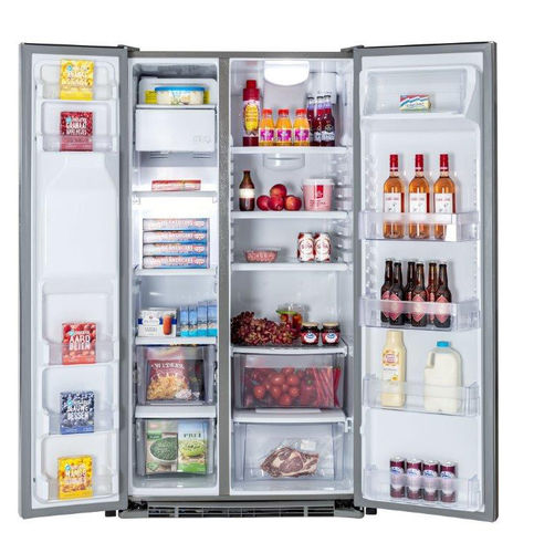 Refrigerador combinado modelo americano - KAF643SX - Klugmann Hausgeraete GmbH - da linha residencial / de embutir / Side by Side (freezer ao lado)