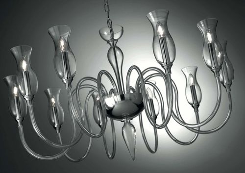 Lustre clássico - DALÌ - Magie di Murano - em vidro soprado / em vidro de Murano / da linha comercial