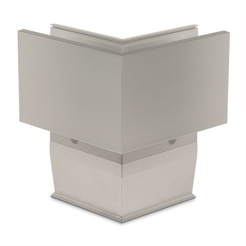 Perfil em alumínio anodizado - 10.3031.350.11 - OnLevel - de canto / para guarda-corpo / pré-fabricado
