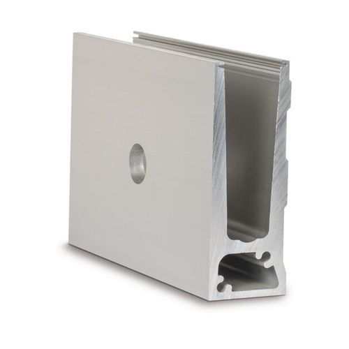 Perfil em alumínio anodizado - TL-6011 - OnLevel - em U / para guarda-corpo / pré-fabricado