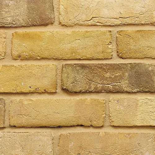 Tijolo para fachada - RECLAMATION CAMBRIDGE BUFF - Imperial Handmade brick - maciço / envelhecido / amarelo