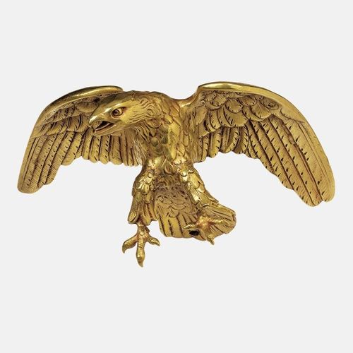 Varão para cortinas em latão - AIGLE DROIT EMPIRE - BOULET