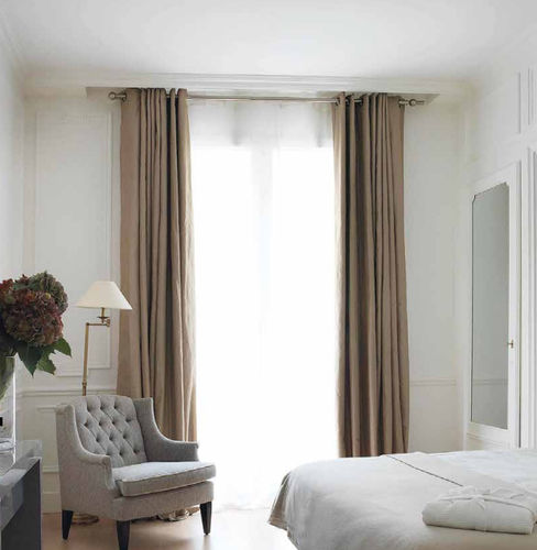 Varão para cortinas em latão - B30856  - BOULET - de teto / de parede / para janela