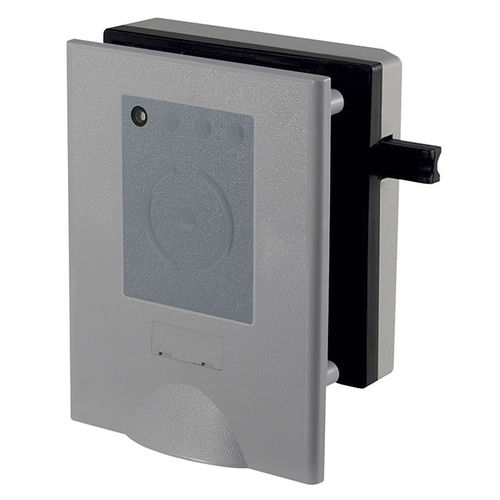 Fechadura eletrônica - DRF13P series - DIGITRON srl - com pega / RFID / de cartão de proximidade