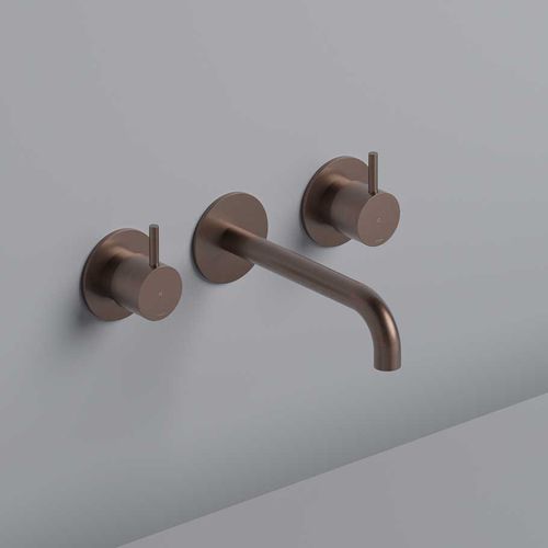 Misturador bicomando para lavatório - CB105T-18 - hotbath - de parede / de latão / para banheiro