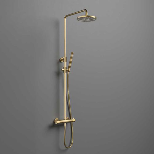 Misturador monocomando para box de banheiro - SDSAX9 - hotbath - de parede / termostático / em latão