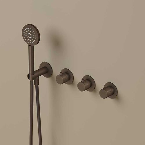 Conjunto de chuveiro de embutir - GY7071R - hotbath - de parede / contemporâneo / tipo chuva