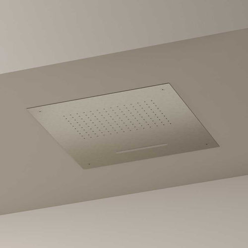 Cabeça de chuveiro de embutir no teto - AR142 - hotbath - quadrada / tipo chuva / em cascata