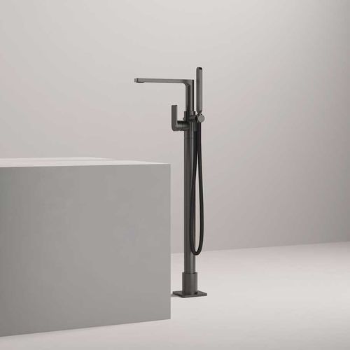Misturador monocomando para banheira - GL077 - hotbath - de piso / em latão / para banheiro