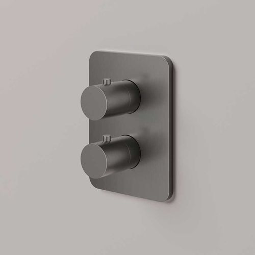 Misturador monocomando para box de banheiro - GL009 - hotbath - de embutir / termostático / em latão