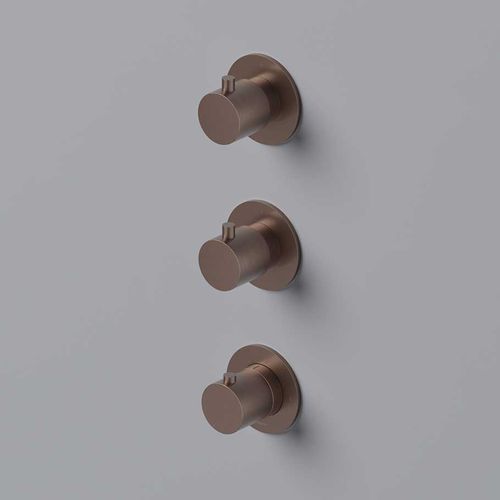 Misturador monocomando para box de banheiro - CB7066 - hotbath - de embutir / termostático / em latão
