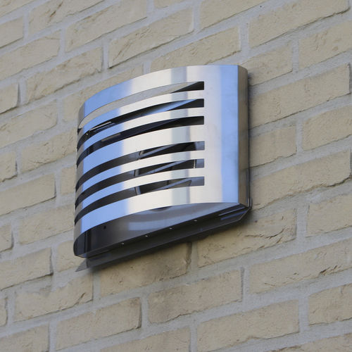 Grelha de ventilação em aço inoxidável - PREMIUM LINE - ALFA - Paneir Ventilation - retangular / para ambiente externo / da linha residencial