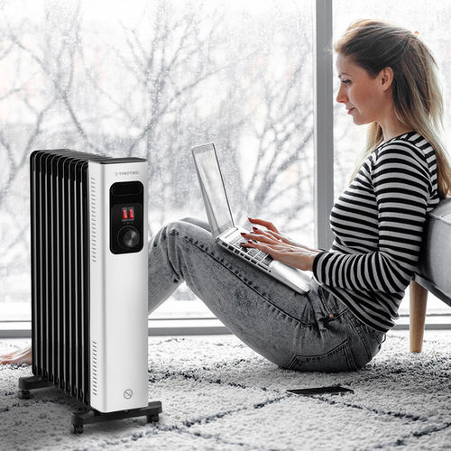 Radiador a óleo - TRH 27 E - Trotec - 1001 W–1500 W / 2001 W–2500 W / contemporâneo