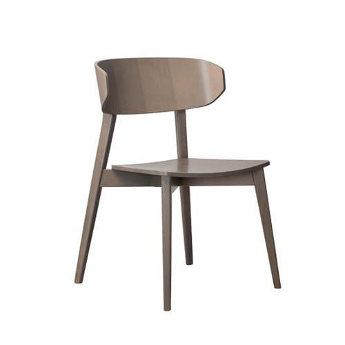 Cadeira contemporânea - HELLEN PLUS SE01  - New Life Contract - para ambiente interno / em madeira / empilhável