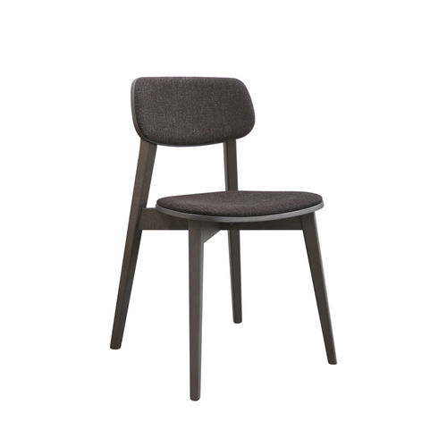 Cadeira contemporânea - HELLEN OVAL ONE SE03 - New Life Contract - para ambiente interno / em tecido / em couro