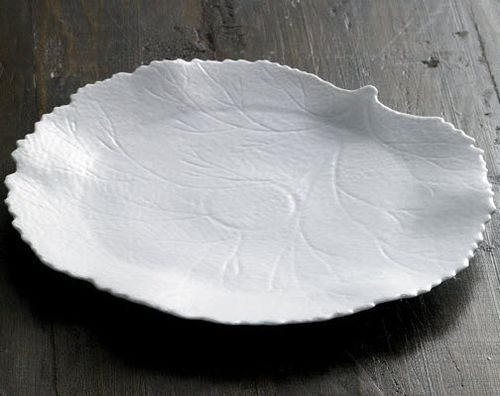 Prato raso - ICEBERG - Jacques Pergay - de apresentação / redondo / em porcelana de Limoges
