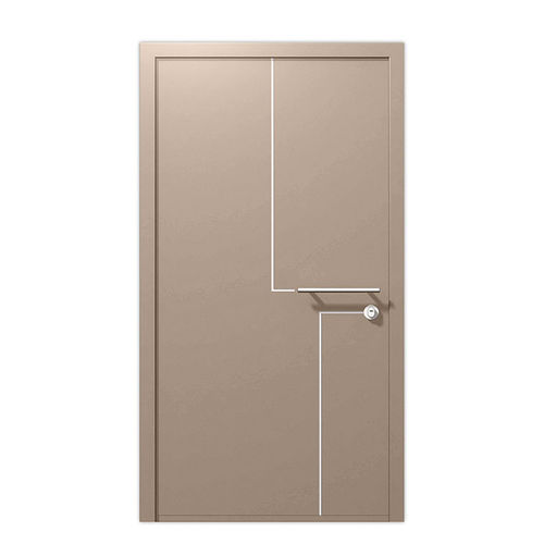 Porta de entrada - CHUBB - REMO Security Doors - em vidro / em aço / em aço inoxidável