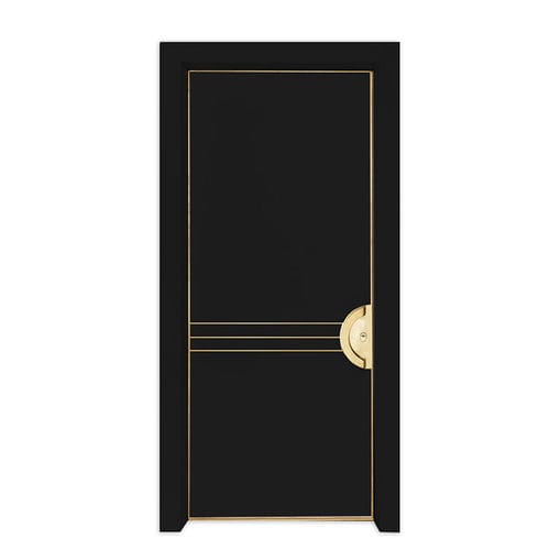 Porta de entrada - COOPER - REMO Security Doors - em aço galvanizado / de abrir / sem vidros