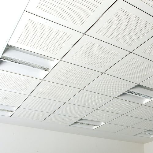 Forro metálico - SILHOUETTE CARRIER SYSTEM - Tacer Ltd. - em placas / acústico