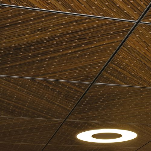 Forro em madeira - CEILING - T15 - Tacer Ltd. - em placas / acústico