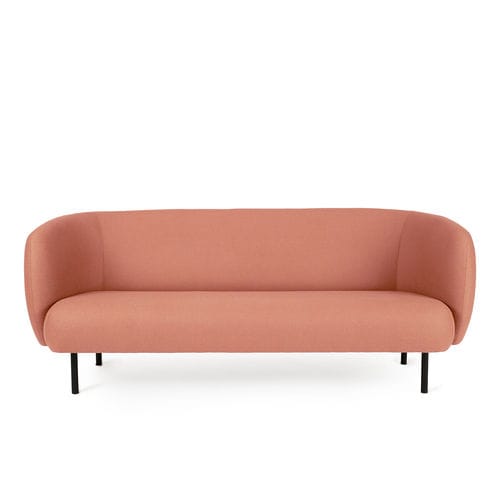Sofá contemporâneo - CAPE - Warm  Nordic - em tecido / estofado / cinza