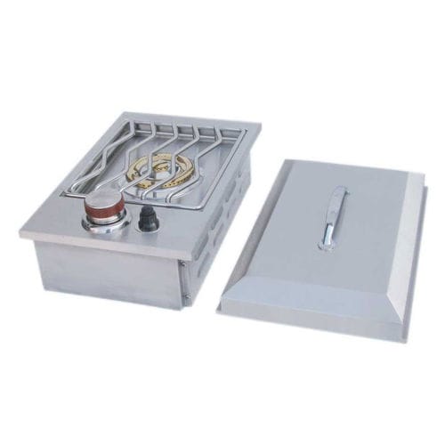 Cooktop a gás - 1SSB - SUNSTONE - profissional / 1 boca / de bancada