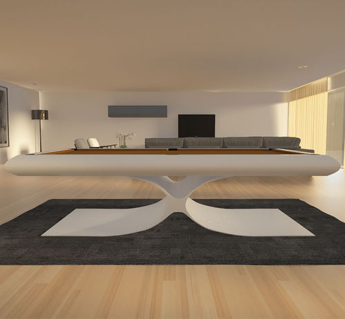 Mesa de sinuca contemporânea - Edra - Bilhares Europa - da linha residencial / em carvalho / em nogueira
