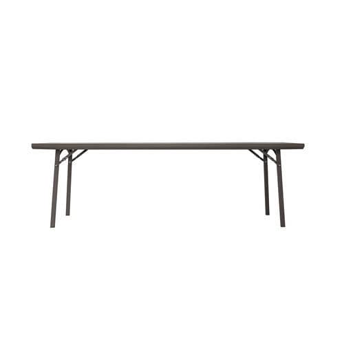 Mesa dobrável - XL8 - Zown - contemporânea / em polietileno de alta densidade (PEHD) / com base de aço revestido a pó