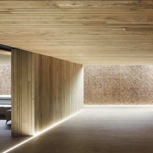 Piso estruturado - Natural Random widths - SURCO interiors - em carvalho / oleado / escovado